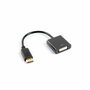 Lanberg Adaptador DisplayPort macho a DVI-D hembra 1.2, 0,1 m