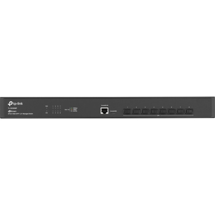 TP-Link Omada SX3008F Switch Gestionado L2/L3 con 8 Puertos SFP+ 10G