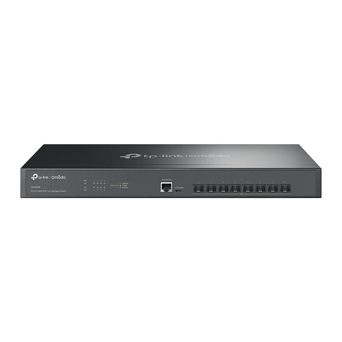 TP-Link Omada SX3008F Switch Gestionado L2/L3 con 8 Puertos SFP+ 10G