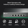 TP-Link TL-SX105 Switch de escritorio 5 puertos 10G Negro