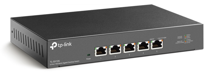 TP-Link TL-SX105 Switch de escritorio 5 puertos 10G Negro