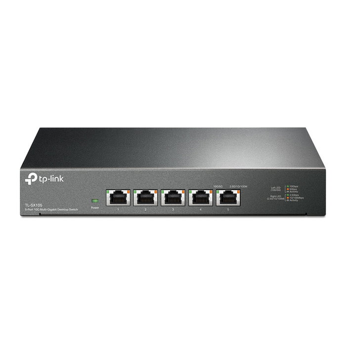 TP-Link TL-SX105 Switch de escritorio 5 puertos 10G Negro