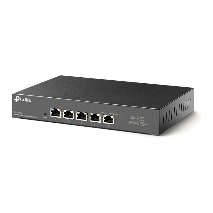 TP-Link TL-SX105 Switch de escritorio 5 puertos 10G Negro