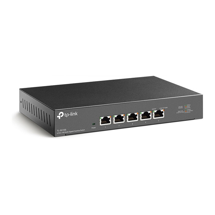 TP-Link TL-SX105 Switch de escritorio 5 puertos 10G Negro