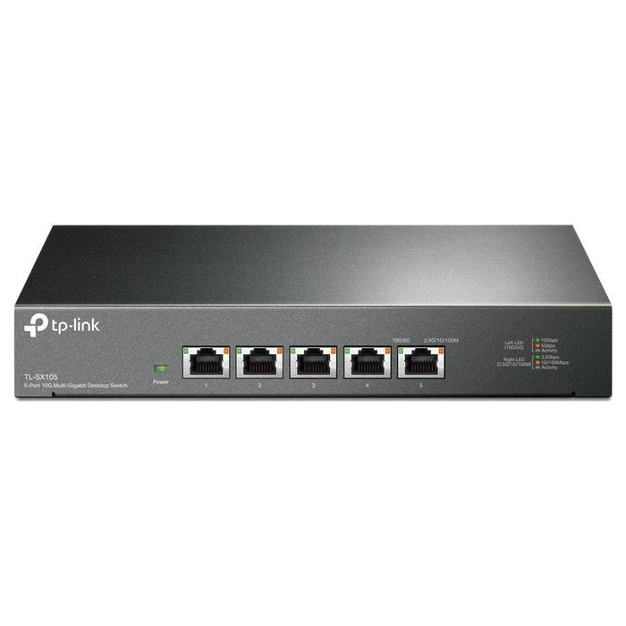 TP-Link TL-SX105 Switch de escritorio 5 puertos 10G Negro