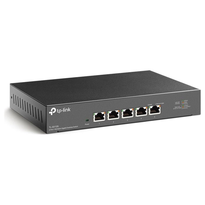 TP-Link TL-SX105 Switch de escritorio 5 puertos 10G Negro