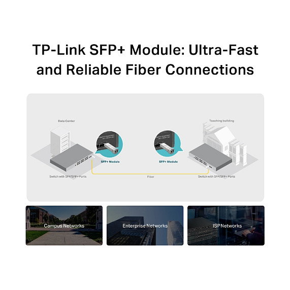 TP-Link TL-SM5110-LR Transceptor SFP+ Monomodo 1310 nm 10Gbps