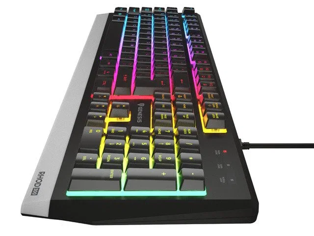 Genesis NKG-1817 Teclado Gaming Completo USB Portugués QWERTY Retroiluminado RGB Interruptor Membrana