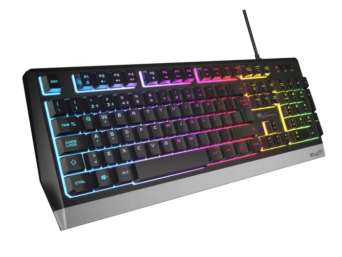 Genesis NKG-1817 Teclado Gaming Completo USB Portugués QWERTY Retroiluminado RGB Interruptor Membrana