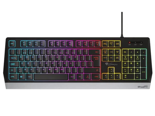 Genesis NKG-1817 Teclado Gaming Completo USB Portugués QWERTY Retroiluminado RGB Interruptor Membrana