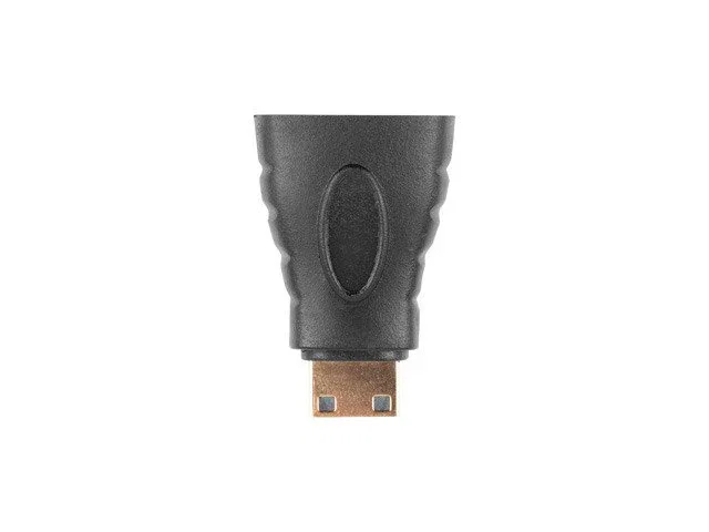 Lanberg Adaptador HDMI hembra a HDMI Mini-C macho AD-0037-BK Negro