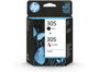 HP 305 Multipack de 2 Cartuchos de Tinta Negro y Tricolor