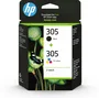 HP 305 Multipack Negro y Tricolor Original