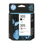 HP 305 Multipack de 2 Cartuchos de Tinta Negro y Tricolor