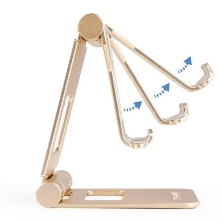 TooQ PH-KEOPS-ALBA Soporte para Smartphone/Tablet Dorado