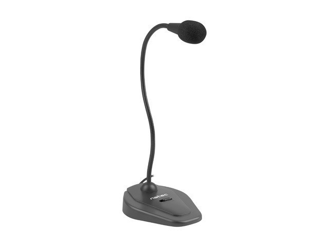 NATEC Giraffe 2 Negro Micrófono para PC NATEC Giraffe 2 Negro Micrófono para PC