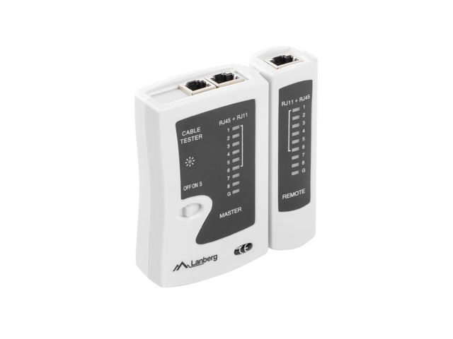 Lanberg NT-0301 Maletin de Herramientas Testeador Network Pelacables Crimpadora