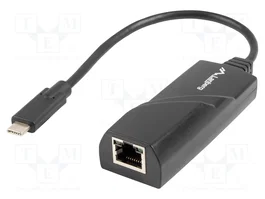Lanberg NC-1000-02 Adaptador de red USB-C 3.1 a RJ-45 1Gb