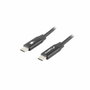 Lanberg Cable USB-C a USB-C 2.0 de 1 m, Carga Rápida, Negro