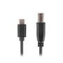 Lanberg CA-USBA-13CC-0018-BK Cable USB-A a USB-C Macho 1.8m Negro USB 2.0