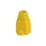 Lanberg Pack 100 Fundas Protectoras RJ45 Amarillo