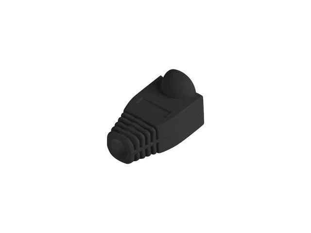 Funda protector lanberg conector rj45 (pack 100 uds) negro Funda protector lanberg conector rj45 (pack 100 uds) negro