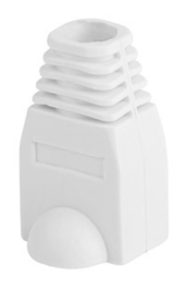 Lanberg Funda Protectora con Conector RJ45 Pack 100 Ud. Blanco