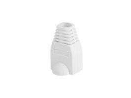Lanberg PLB-1000-W Funda Protectora para Cables con Conector RJ45, Caja Protectora Blanca, 1 Conducto