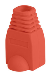 Lanberg PLB-1000-R Funda Sujetacables Rojo Accesorio para Cable 100 Piezas Cloruro de Polivinilo (PVC)