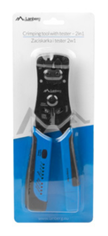 LANBERG NT-0203 Crimpadora Herramienta para Prensado Negro, Azul