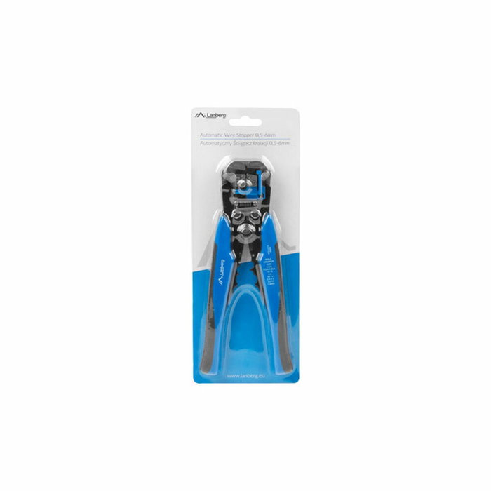 Lanberg NT-0104 Pelacables Automático Negro y Azul Lanberg NT-0104 Pelacables Automático Negro y Azul