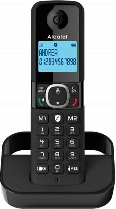 Alcatel Teléfono Inalámbrico DECT con Bloqueo de Llamadas, Manos Libres y Pantalla Grande