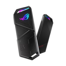 ASUS ROG Strix Arion Caja Externa SSD M.2 NVMe USB 3.2 Gen 2 Tipo-C 10 Gb/s Negro para Windows y Mac
