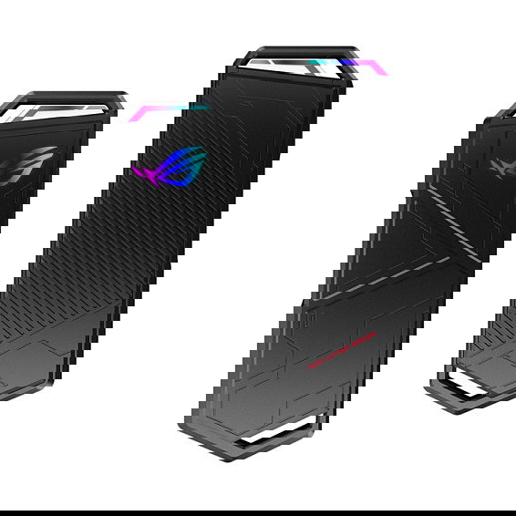 ASUS ROG Strix Arion Caja Externa SSD M.2 NVMe USB 3.2 Gen 2 Tipo-C 10 Gb/s Negro para Windows y Mac