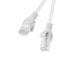 Lanberg PCU6-10CC-0300-S Cable Ethernet Lanberg Cat.6 UTP RJ45 a RJ45, Latiguillo de Red Gris, 3 Metros, 250 MHz, CCA