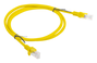 Lanberg Cable de Red Cat6 U/UTP 1 m Amarillo RJ-45