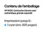 HP 912XL Cartucho de tinta Cian de alta capacidad
