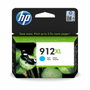HP 912XL Cartucho de tinta Cian de alta capacidad
