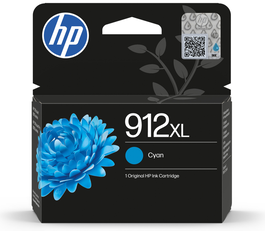 HP 912XL Cartucho de tinta Cian de alta capacidad