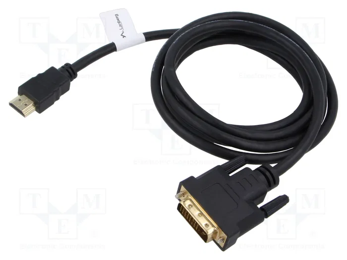 Lanberg Cable HDMI a DVI-D 4K 1,8 m Negro Lanberg Cable HDMI a DVI-D 4K 1,8 m Negro