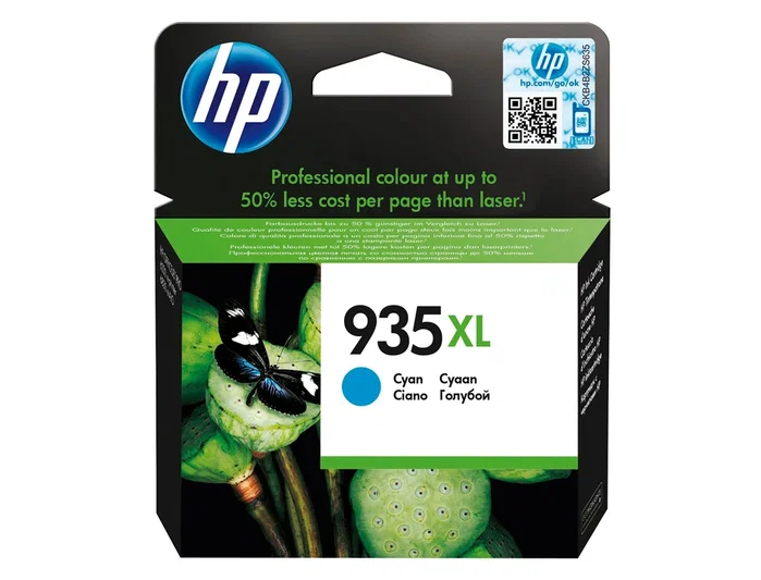 HP Cartucho de tinta original 935XL Cian (C2P24AE)
