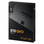 Samsung 870 QVO MZ-77Q2T0 2TB Disco SSD 2.5" SATA III, Velocidad Lectura 560 MB/s, Escritura 530 MB/s, V-NAND MLC