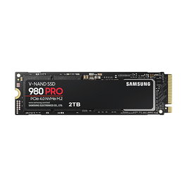 Samsung SSD 980 PRO 2TB M.2 NVMe PCIe 4.0 x4, MZ-V8P2T0BW, 7000 MB/s Lectura