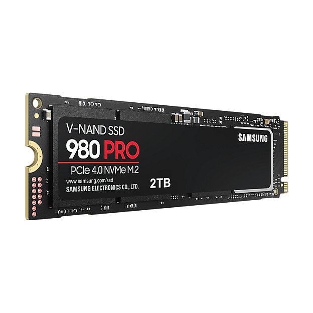 Samsung SSD 980 PRO 2TB M.2 NVMe PCIe 4.0 x4, MZ-V8P2T0BW, 7000 MB/s Lectura