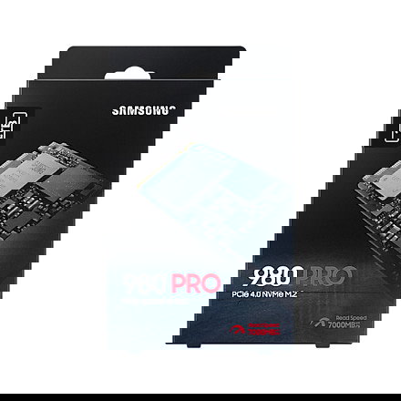 Samsung SSD 980 PRO 2TB M.2 NVMe PCIe 4.0 x4, MZ-V8P2T0BW, 7000 MB/s Lectura