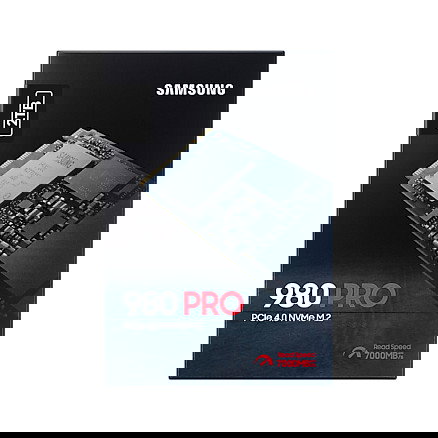 Samsung SSD 980 PRO 2TB M.2 NVMe PCIe 4.0 x4, MZ-V8P2T0BW, 7000 MB/s Lectura