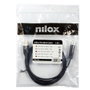Nilox Cable USB 2.0 USB a Micro USB, Negro, 1.8 metros