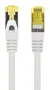 Lanberg PCF6A-10CU-1000-S Cable de Red Ethernet 10m, Categoría 6a Cat6a S/FTP (S-STP), LSZH Cobre, Gris