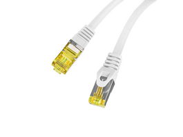 Lanberg Latiguillo Cable de Red Ethernet Cat.6A S/FTP (S-STP) 5m, Conectores RJ-45 Macho Blindados, PCF6A-10CU-0500-S