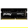 Memoria ram kingston 8gb 3200mhz ddr4 cl20 sodimm fury impact